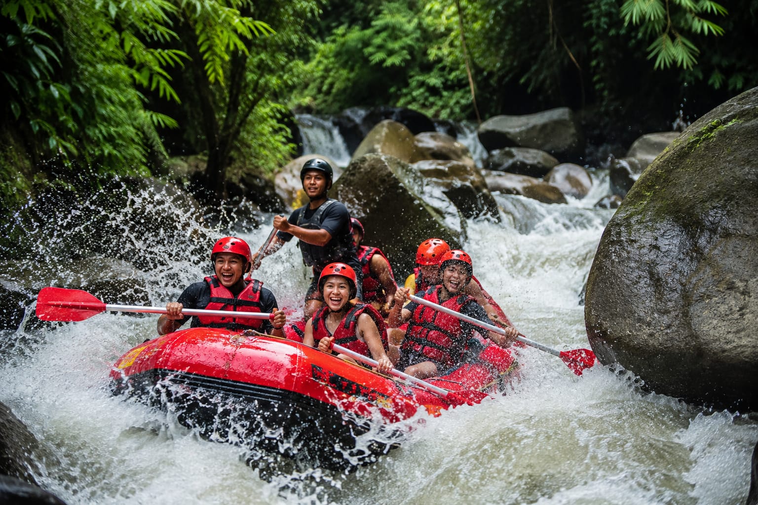 Ayung River Rafting Bali
