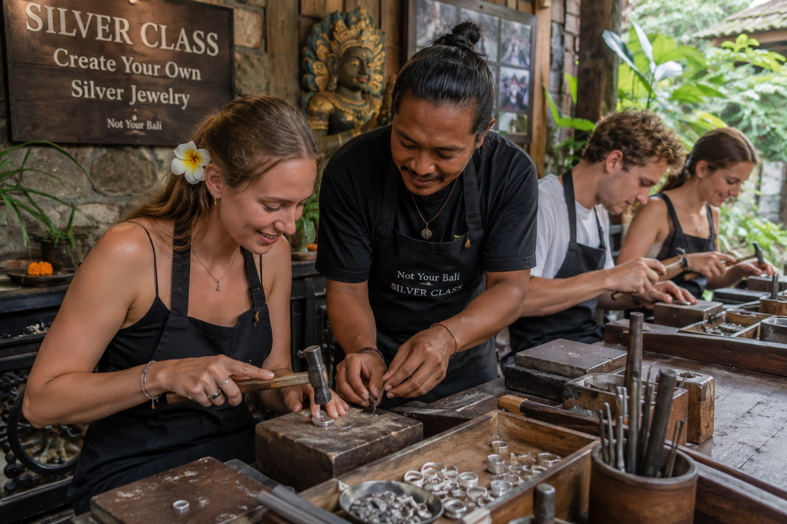 Ubud Cultural Journey Traditional Balinese Silver Artisan
