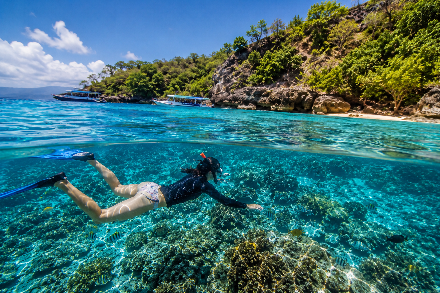 Nusa Penida Tour Gamat Bay Snorkeling Nusa Penida