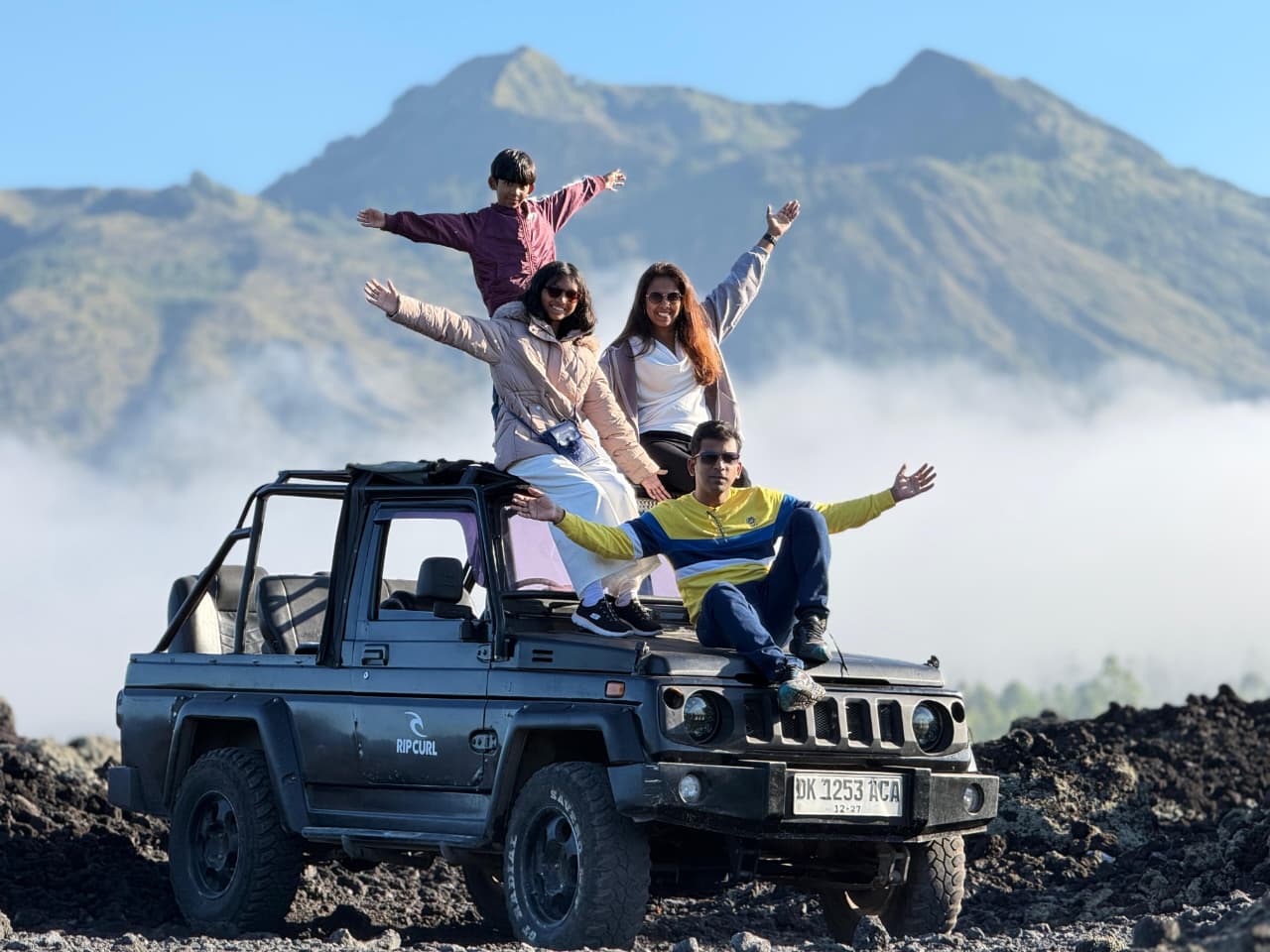 Jeep Tour Mount Batur Bali