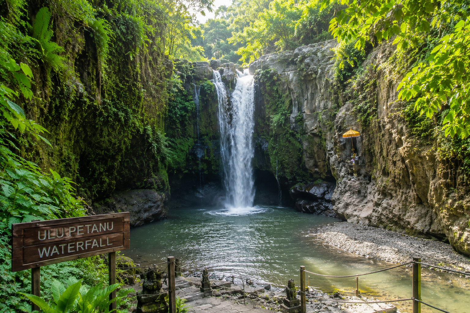 Ulu Petanu Waterfall