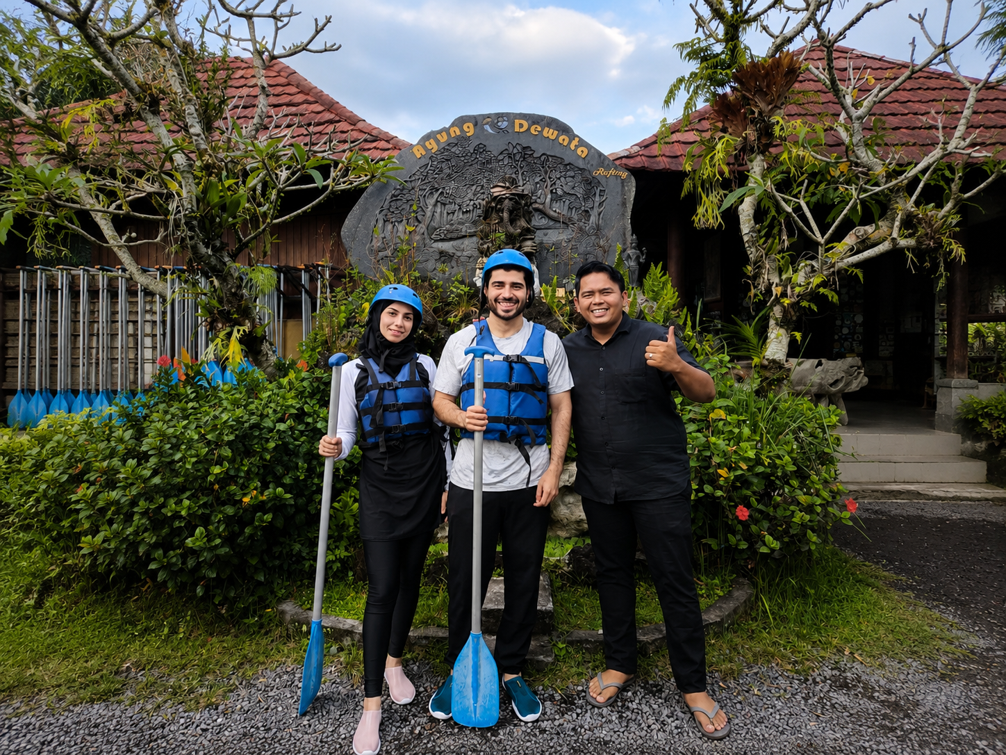 Ayung River Rafting Bali Professional Guide