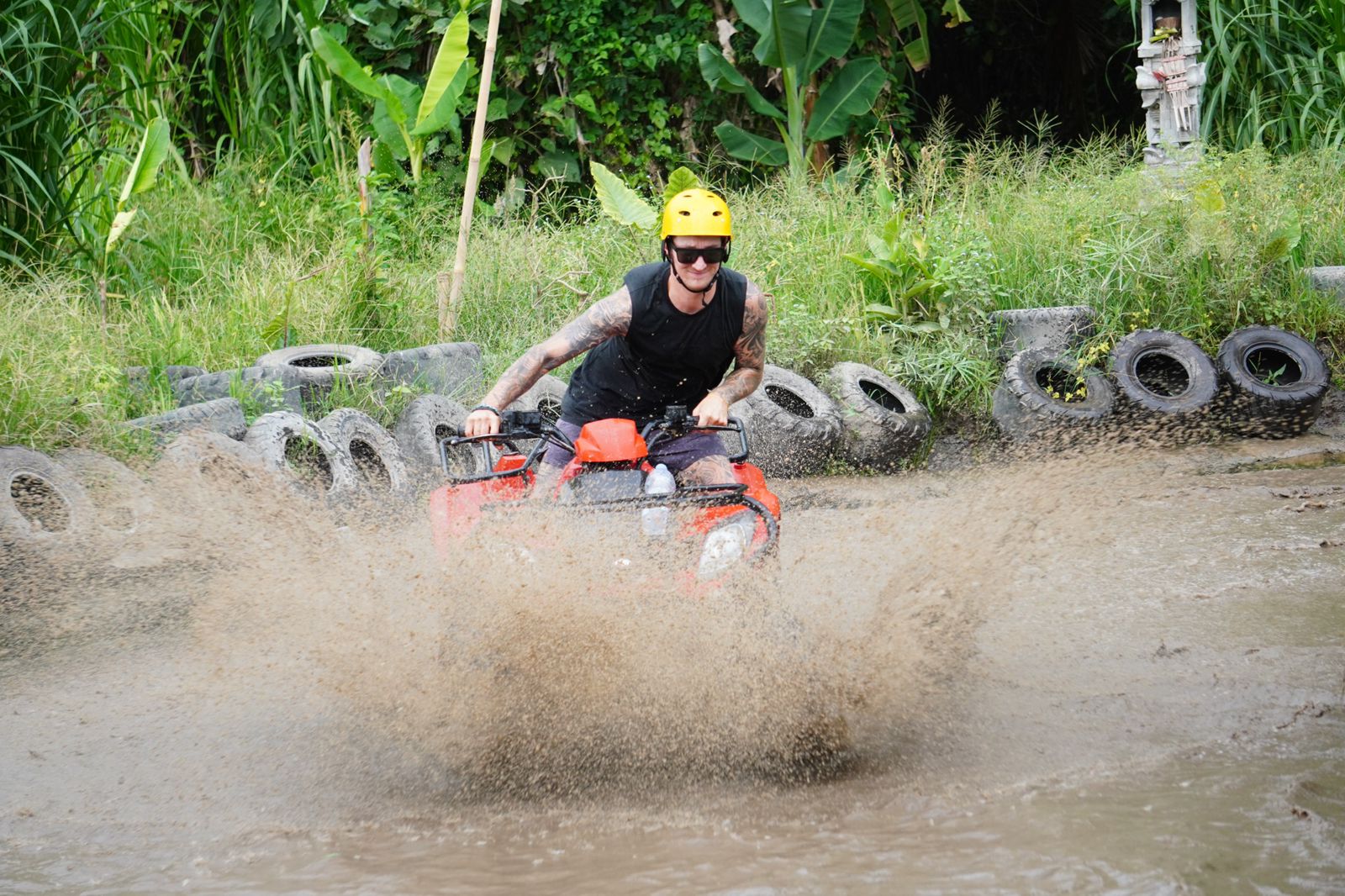Bali ATV Tour Ubud ATV Ride Through Rice Field Bali