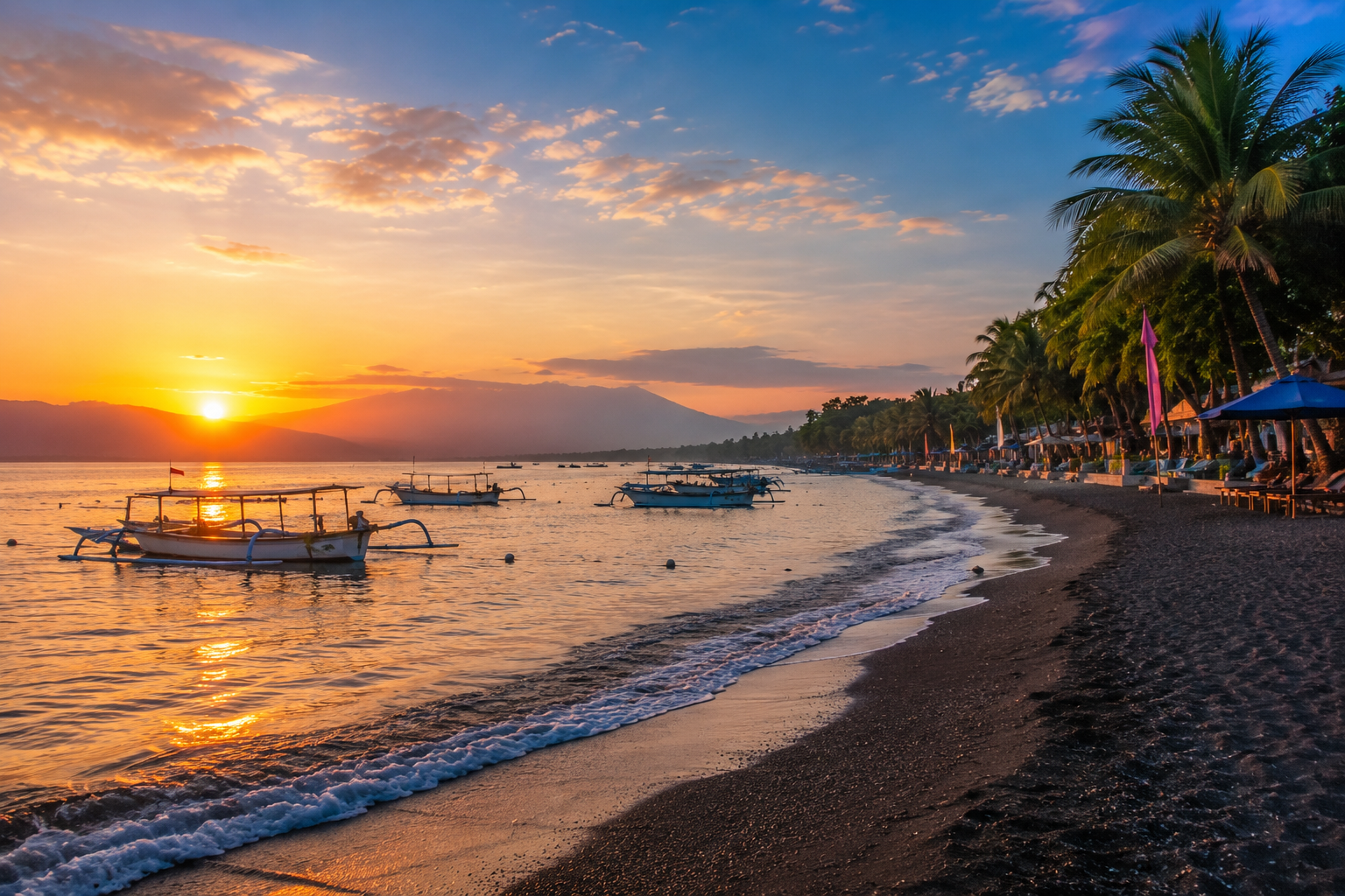 North Bali Highlights Tour Lovina Dolphin Watching