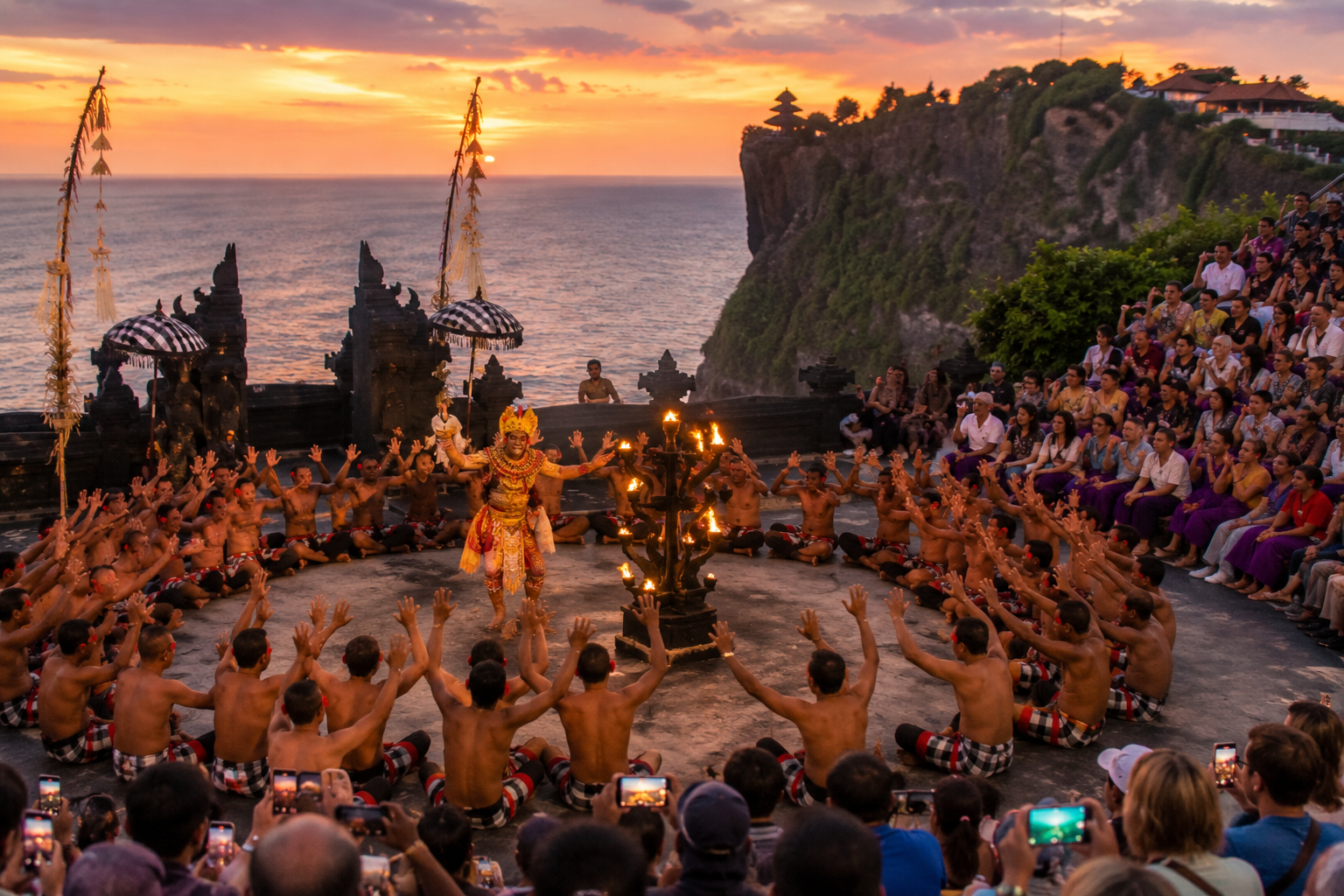 Uluwatu Full Day Tour Kecak Fire Dance at Uluwatu Temple Bali