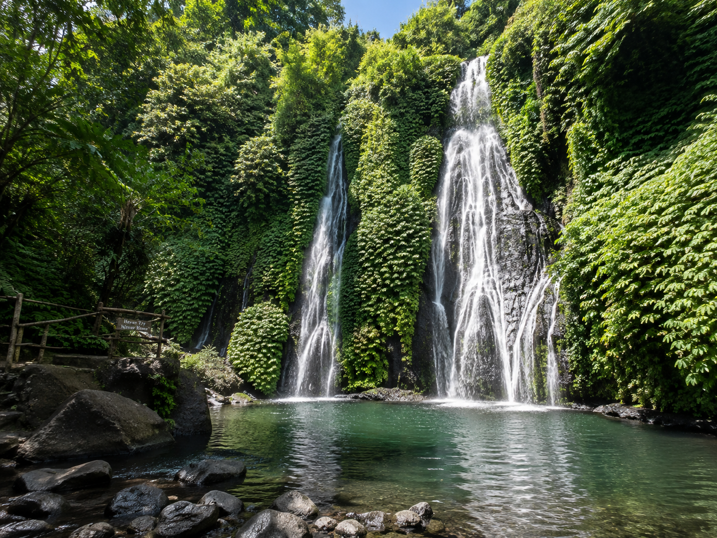 Banyumala Twin Waterfall