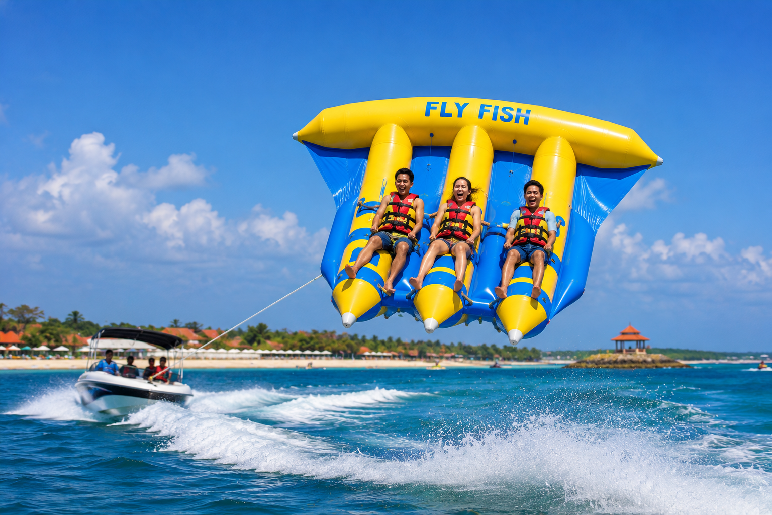 Nusa Dua Fly Fish Water Sport Bali