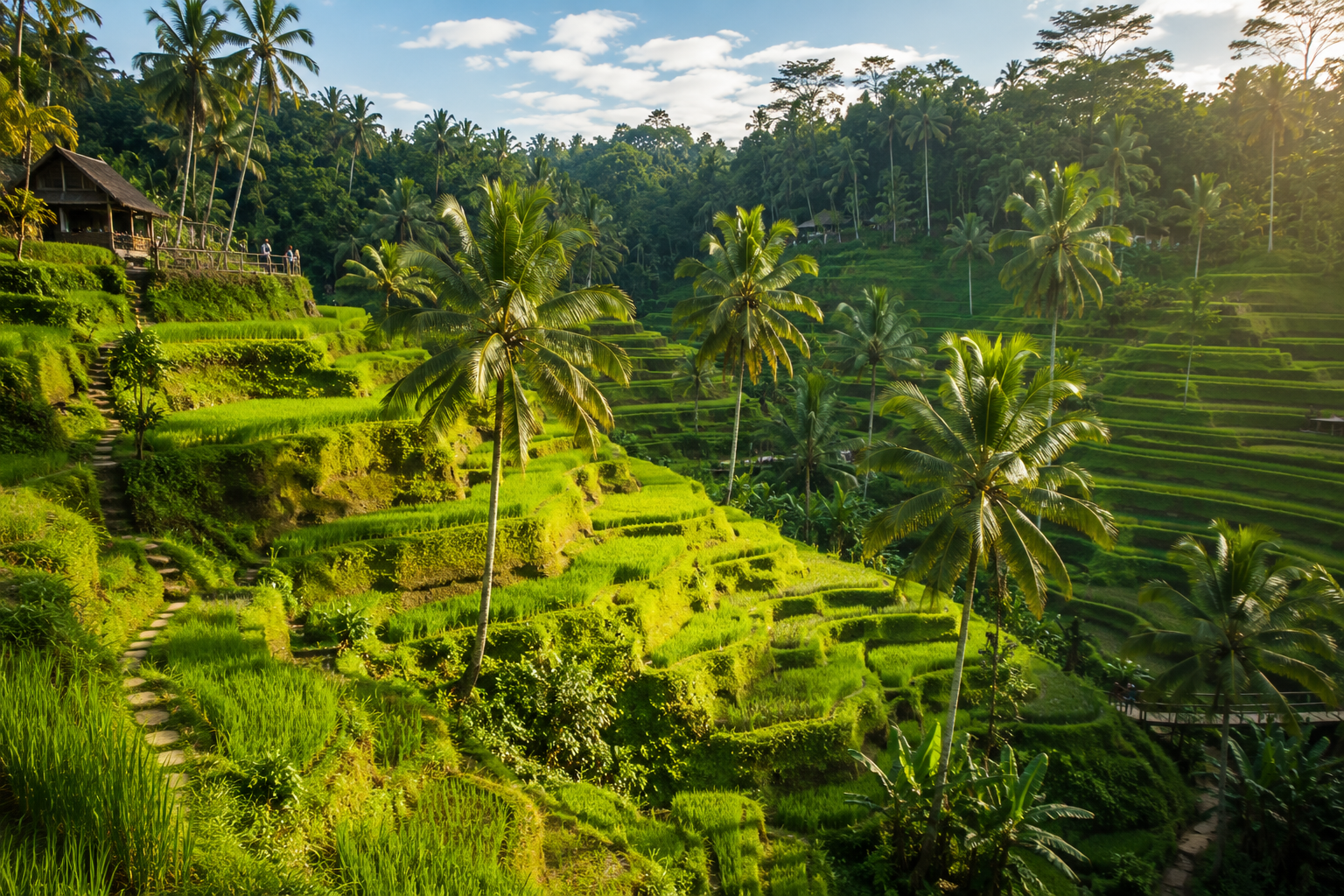 Best Bali Tours & Private Experiences Ubud rice terraces and countryside in Bali