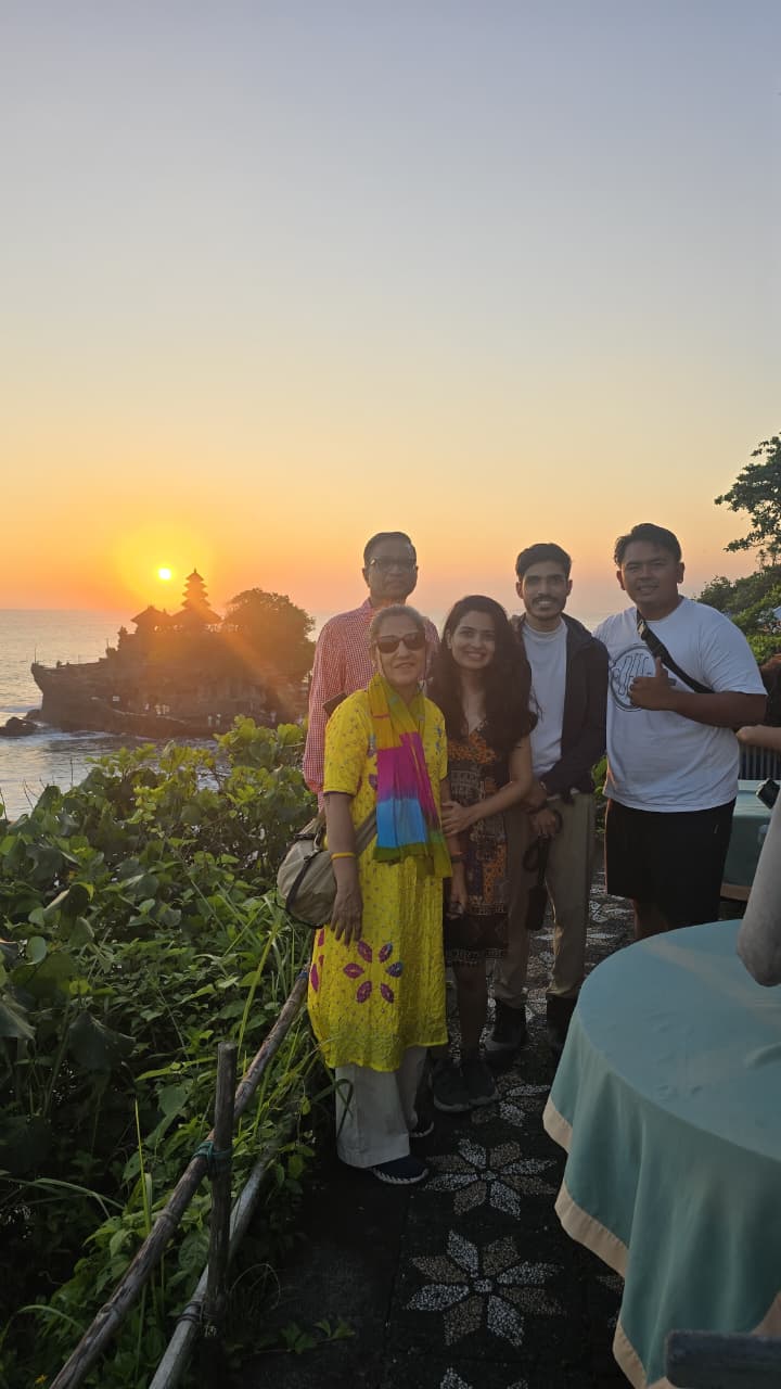 Temples and Sunset Bali